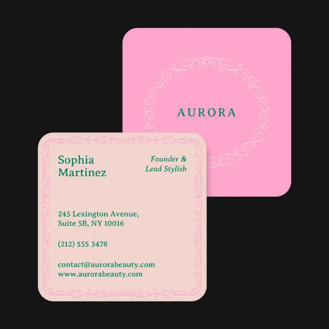 Beleza Floral Roda Decorativa Borda Arte (Criador carregado)