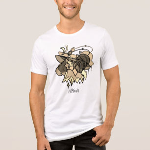 Beleza Personalizada da Camisa-T de Escovas