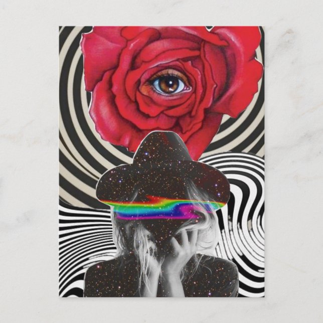 Beleza surreal cartão postal (Frente)