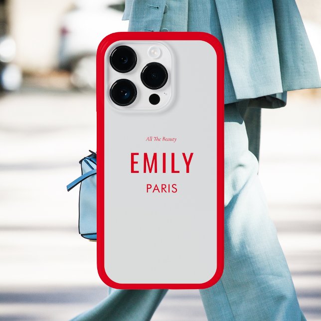 Beleza Vermelha Chic / Marca Fashion (Criador carregado)