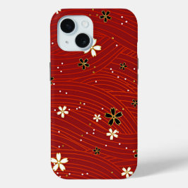 Beleza Vermelha, design floral decorativo,