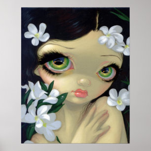 Belezas venenosas 2: IMPRESSÃO branco da ARTE do