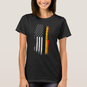 Belga American Flag Pride Belgium Usa Camisetas