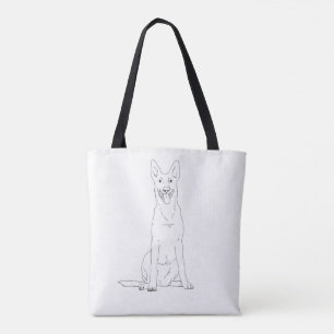 Belga Malinois Tote Bag