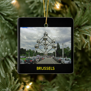 Bélgica: Enfeites de natal Quadrado de Bruxelas