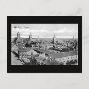 Bélgica, Ypres - Cartão postal antigo
