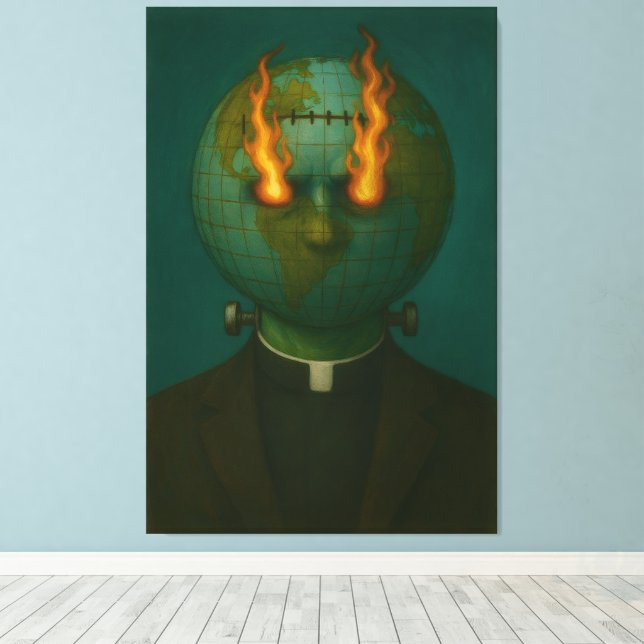 BELIEF Canvas Print (Insitu(piso de madeira))