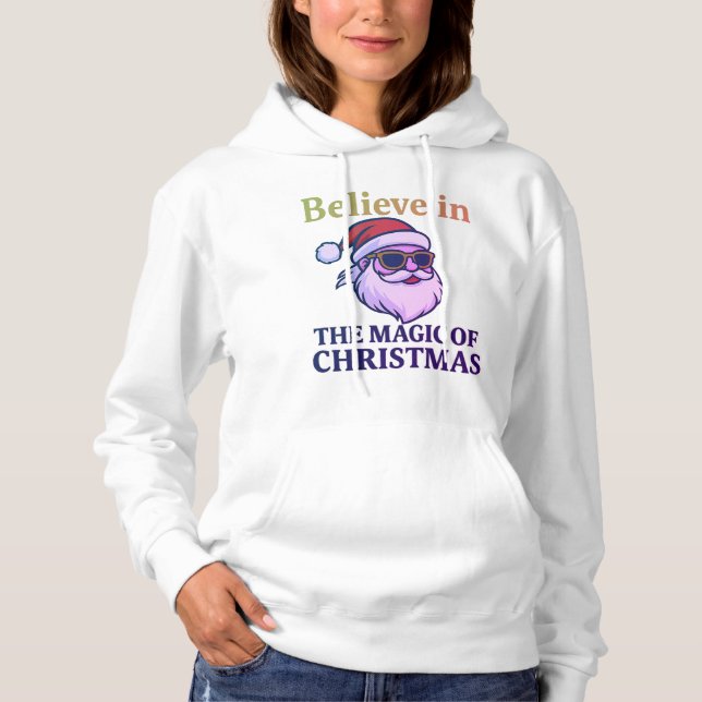 Believe in the Magic of Christmas Unisex Pullover  (Frente)