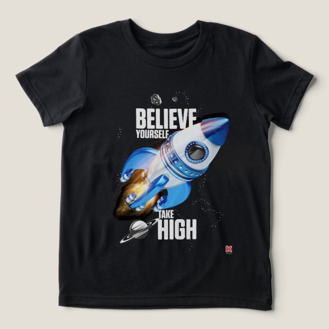 Believe Yourself Take High (Design frontal)