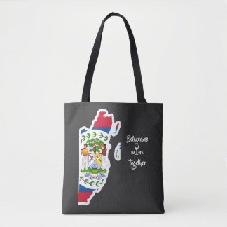 Belizeans Wine Together Tote Bag