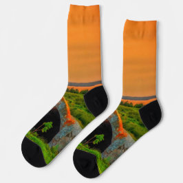 Bell Island Mine collar socks