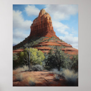 Bell Rock Sedona Arizona de pintura de Impressão