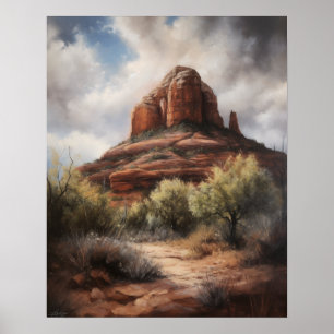 Bell Rock Sedona Arizona de pintura de Impressão