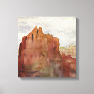 Bell Rock, Sedona, AZ - impressão de Watercolor na