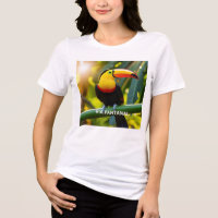 Bella+Canvas Camiseta Tri-blend feminina Tucano