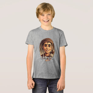 Bella+Canvas Camiseta Tri-blend Juvenil, Preto Sól