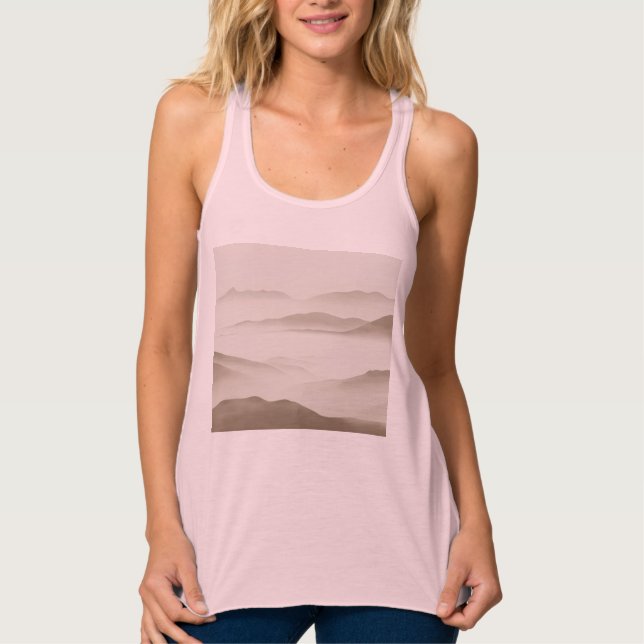  Bella+Canvas Flowy Racerback Tank Top (Frente)
