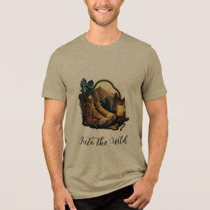 Bella+Canvas T-Shirt Tri-blend, Oliva