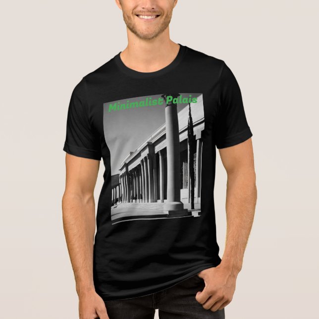 Bella+Canvas Tri-Blend T-Shirt – 1920s Minimalista (Frente)