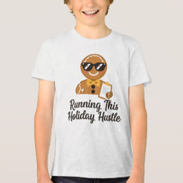 Bella+Canvas Youth Tri‑Blend T‑Shirt – Gingerbread