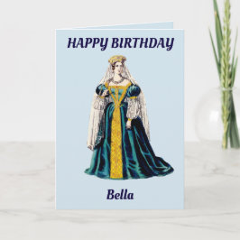 BELLA~ Cartão de aniversário personalizado ~
