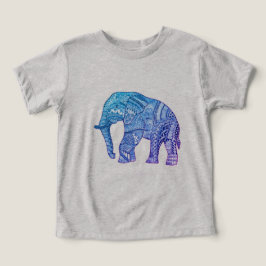 Bella Córeta+Canvas Tee Tri-Blend Baby com Padrão