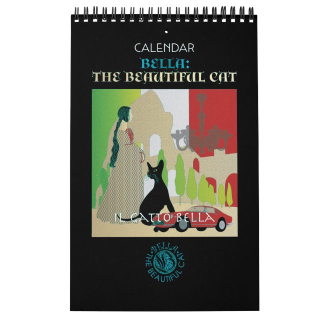 Bella: O Belo Calendário Gato (Capa)