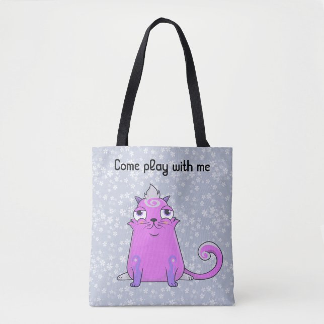 Bella quer jogar Tote Bag (Frente)