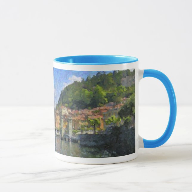 Bellagio, lago Como, caneca de Italia (Direita)