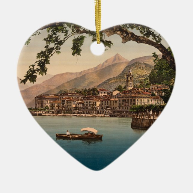 Bellagio mim, lago Como, ornamento de Lombardy, (Frente)