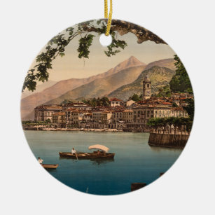 Bellagio mim, lago Como, ornamento de Lombardy,