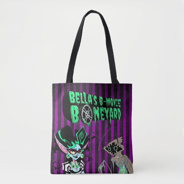Bella's B-Movie Boneyard Tote Bag (Frente)