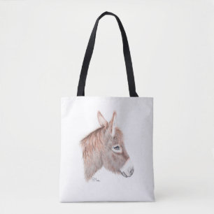 Belle Donkey Tote Bag