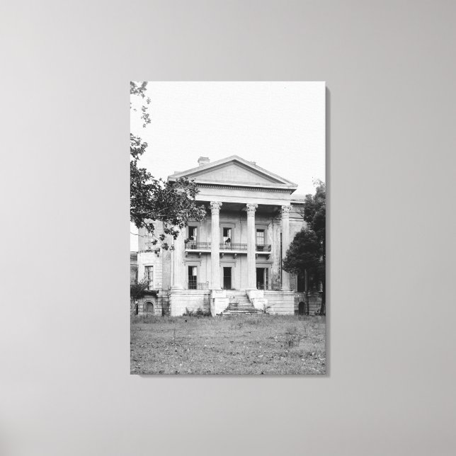 Belle Grove Plantation Louisiana Canvas Print (Frente)