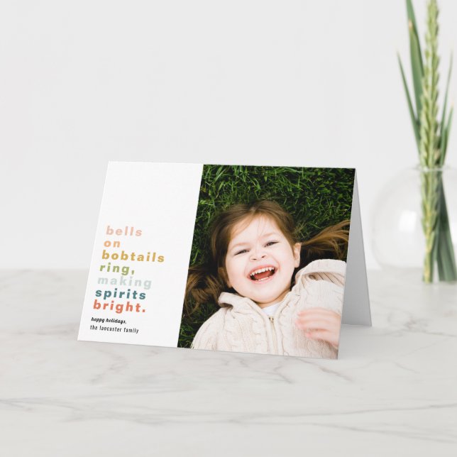 Bells no Cartão de Saudação Bobtails (Frente)