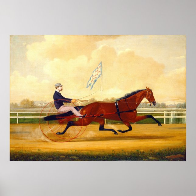 Belmont Drivers Park - C Humphreys Fine Art Poster (Frente)