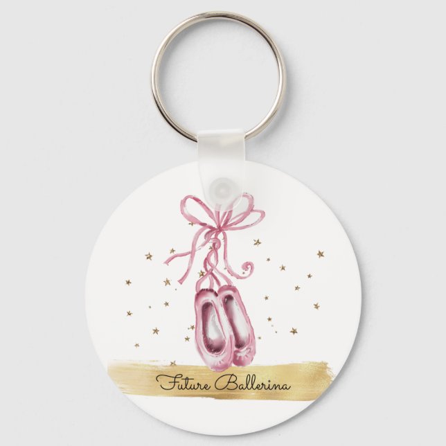Belo Ballerina Calçado Button Chaveiro (Frente)