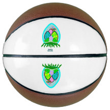 Belo basquete de Ovos de Páscoa
