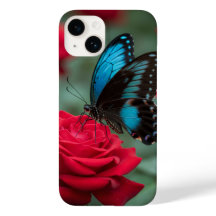 Belo Borboleta Rosas Vermelhas - Impressionante