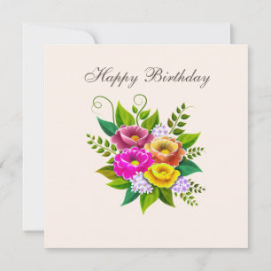 Belo Buquê Colorido da Flor