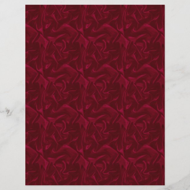 Belo Burgandy Satin Olha O Livro (Frente)