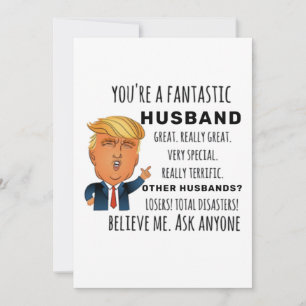 Belo Cartão de Aniversário do Marido
