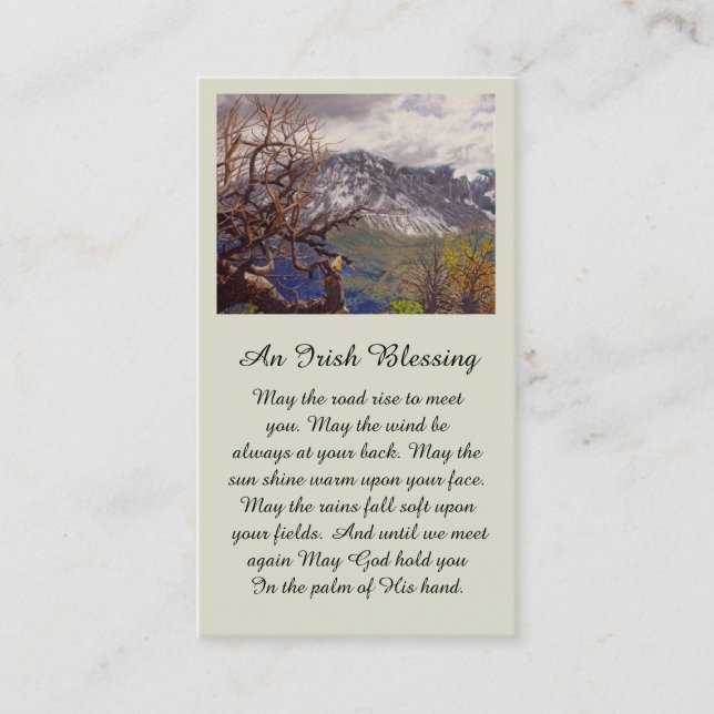 Belo Cartão de condolências Porcupine Rim (Frente)