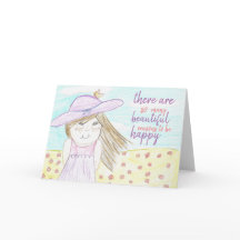 Belo Cartão de Motivos da Série Ellie