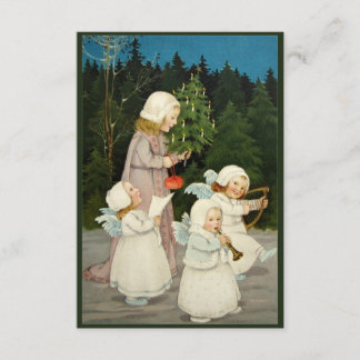 Belo cartão de natais vintages