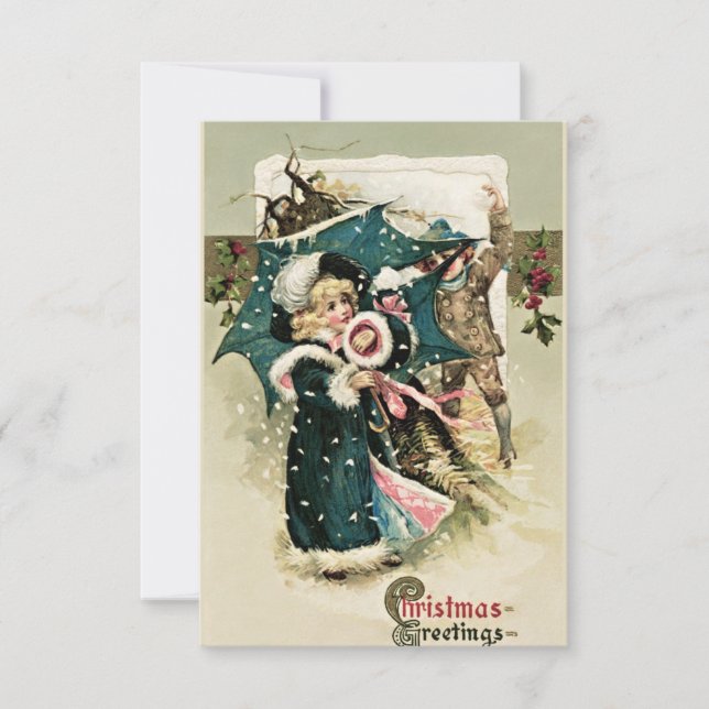 Belo cartão de natais vintages (Frente)