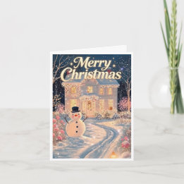 Belo cartão de Natal