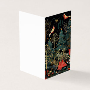 Belo Cartão de Natal Retro