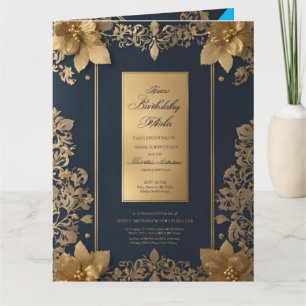 Belo Cartão de Saudação Dobrado