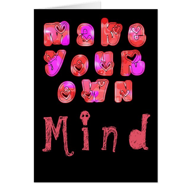 Belo Cartão de Saudação Vertical Modelo (Frente)